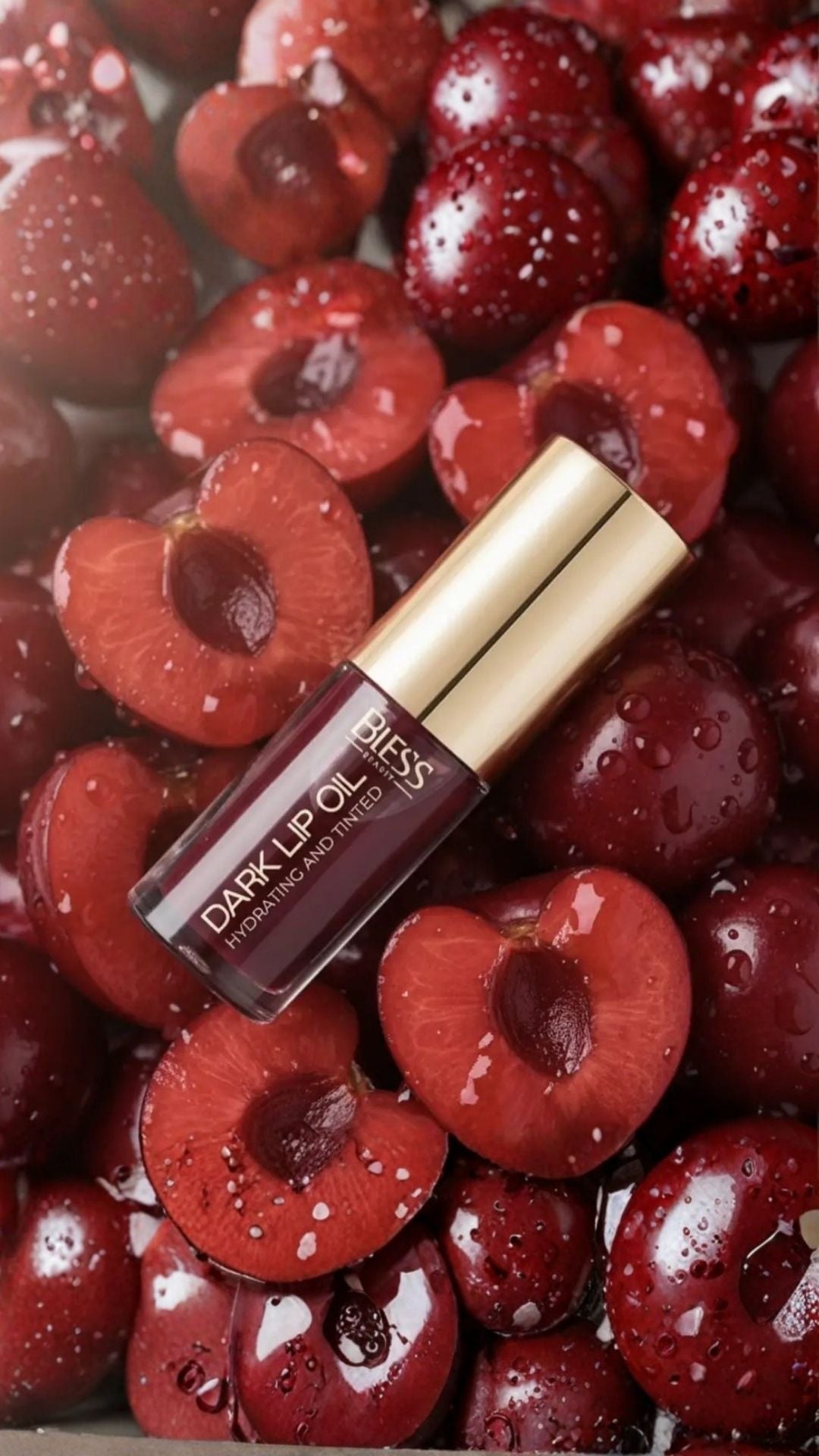 Олійка для губ Dark Lip Oil Beauty 02 Cherry Jam, Bless