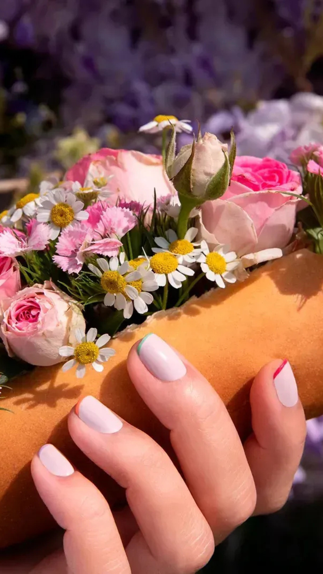 Лак для нігтів з ніжним пудрово-рожевим відтінком Blossom 15ml, Manucurist