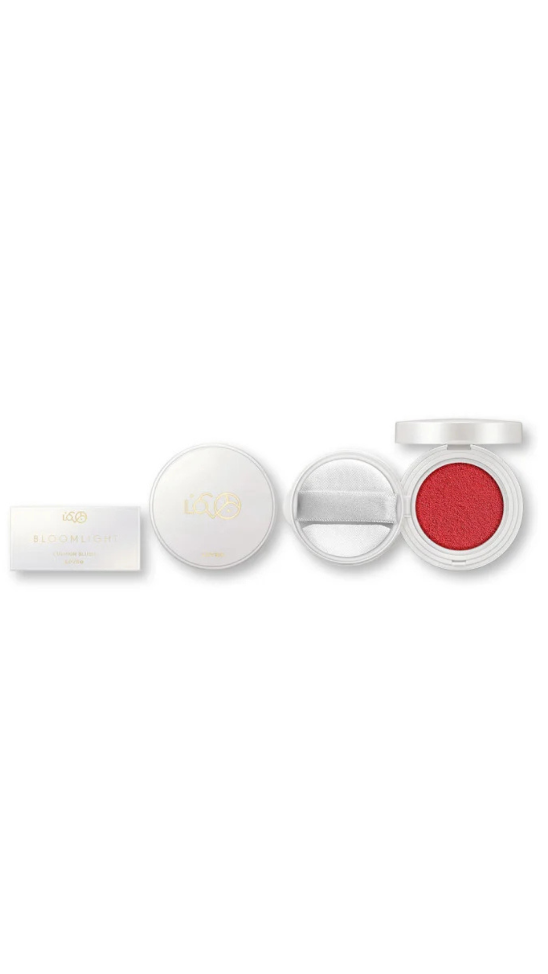 Рум'яна-кушон для лица 02 Raspberry Cloud 4,8g Bloomlight Cushion Blush, LOVRO