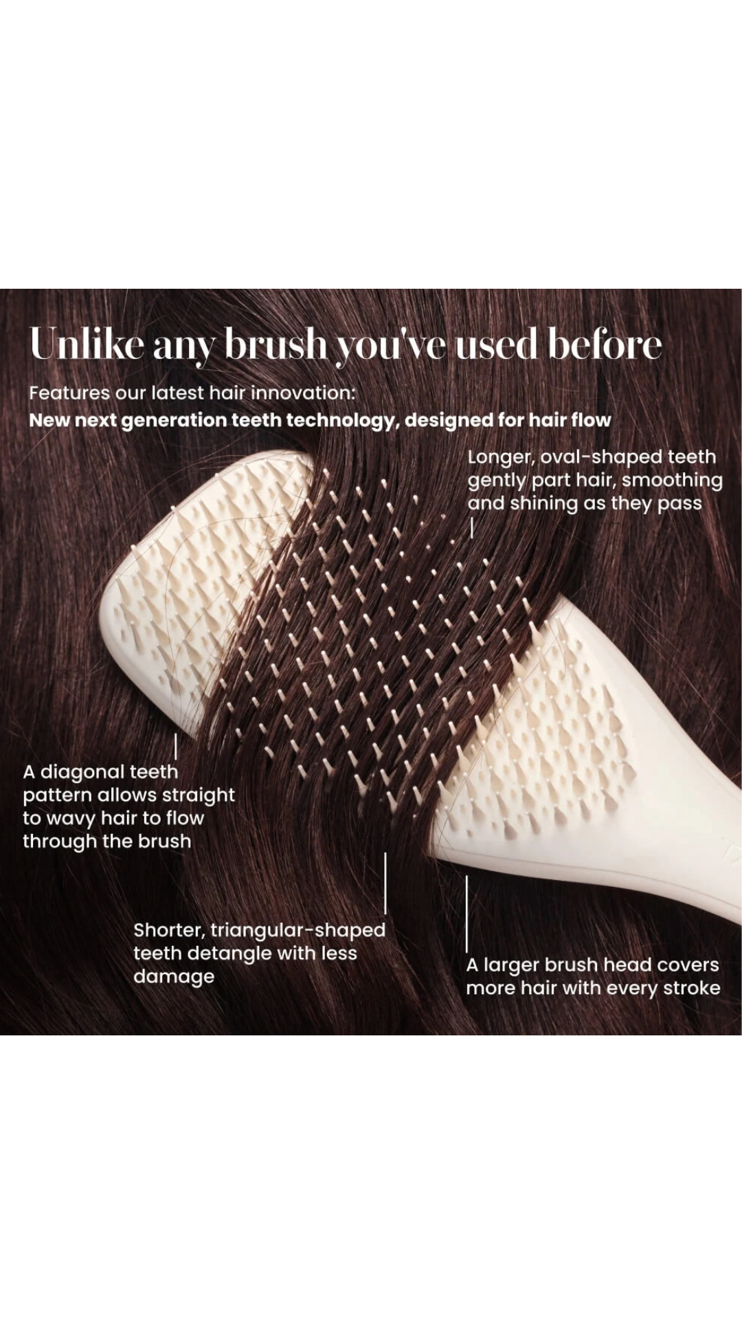 Щітка для волосся The Complete Carebrush Halo White, Tangle Teezer