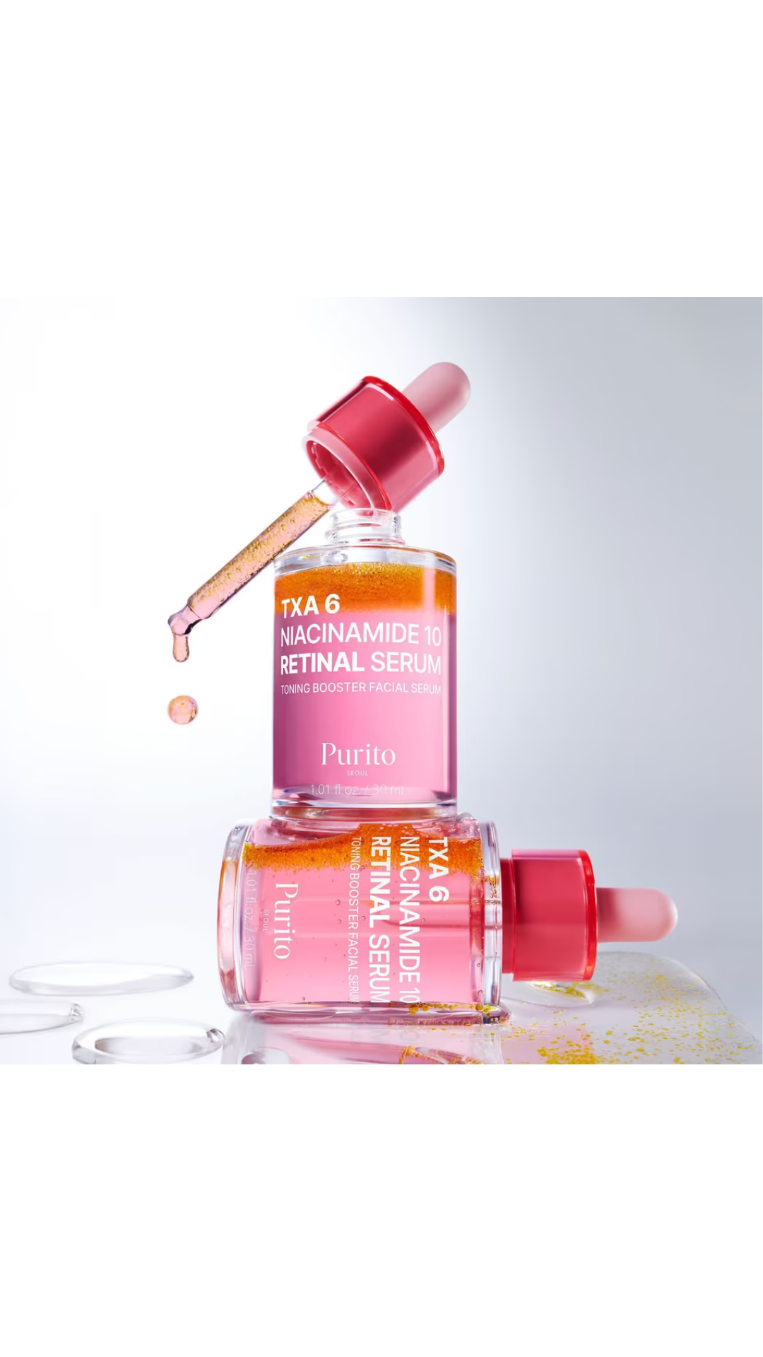 Сироватка з ніацинамідом та ретиналем Seoul TXA 6 Niacinamide 10 Retinal Serum 30 ml, Purito