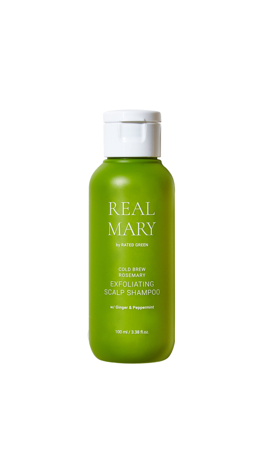 Глибокоочищаючий шампунь із соком розмарину Exfoliating Scalp Shampoo 100 ml, Rated Green (Copy)