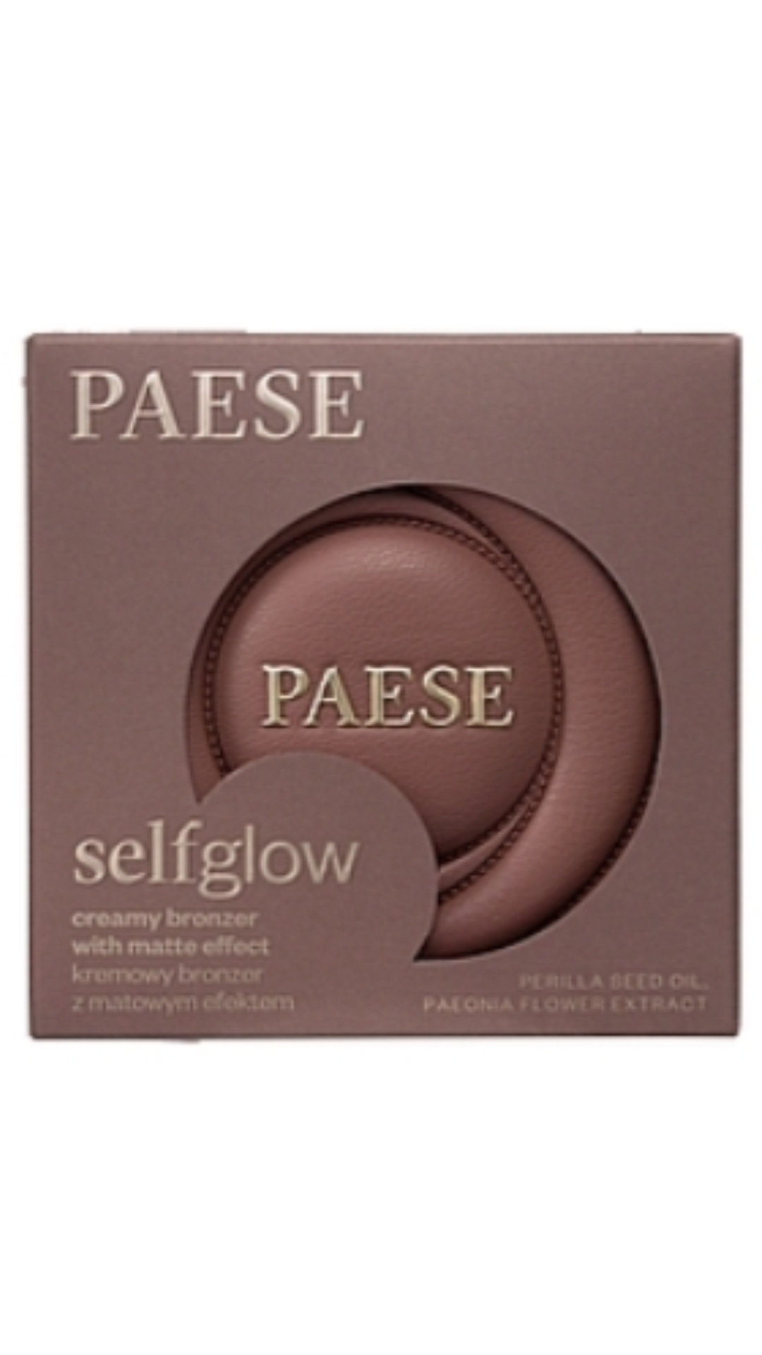 Кремовий бронзер із матовим ефектом Selfglow Bronzer, Paese