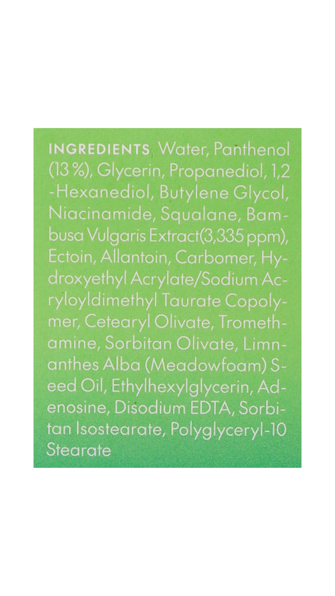 Сироватка зволожувальна з пантенолом Seoul Mighty Bamboo Panthenol Serum, Purito 