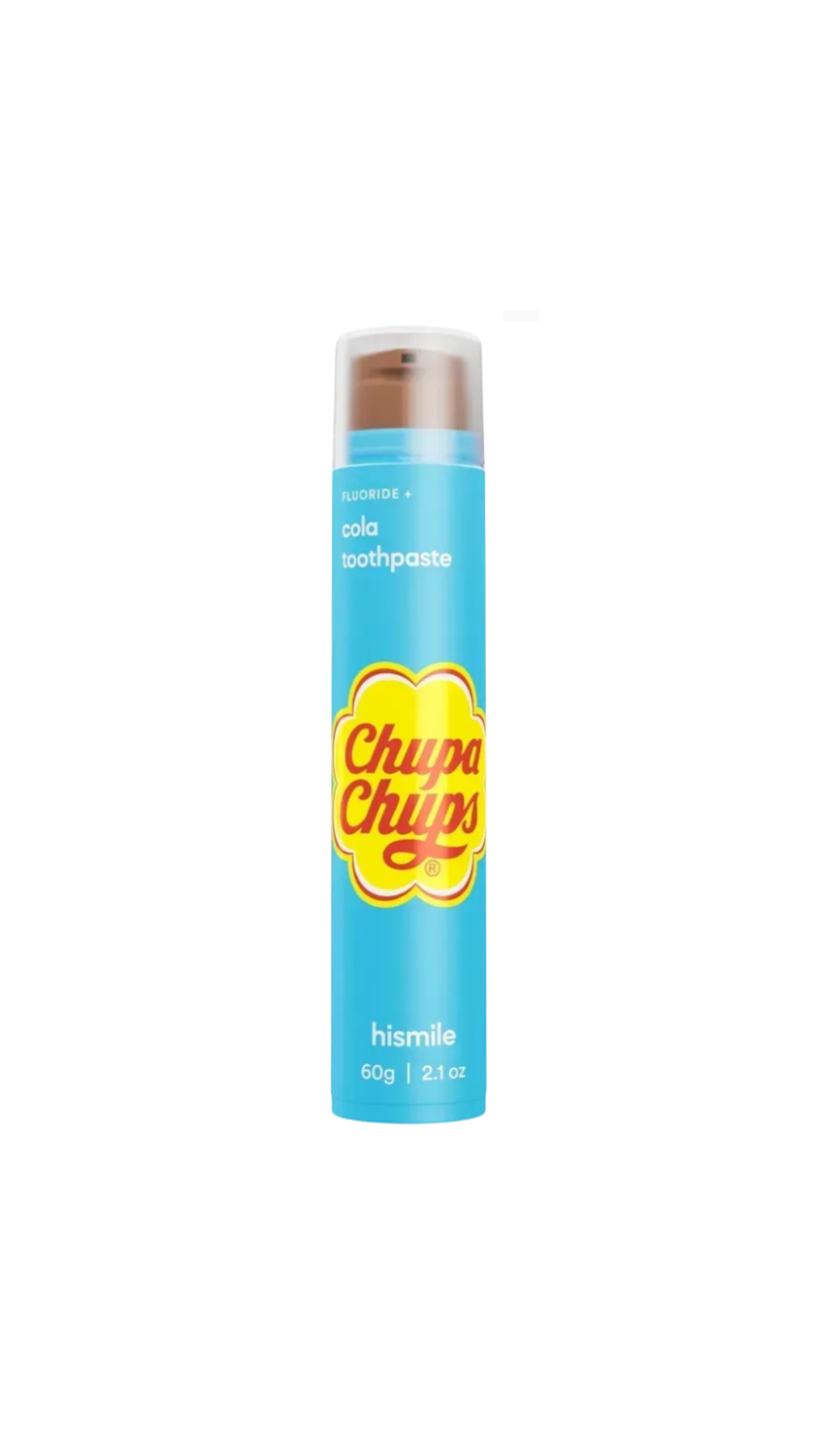 Зубна паста зі смаком кока коли Chupa Chups Cola Toothpaste 60g, Hismile