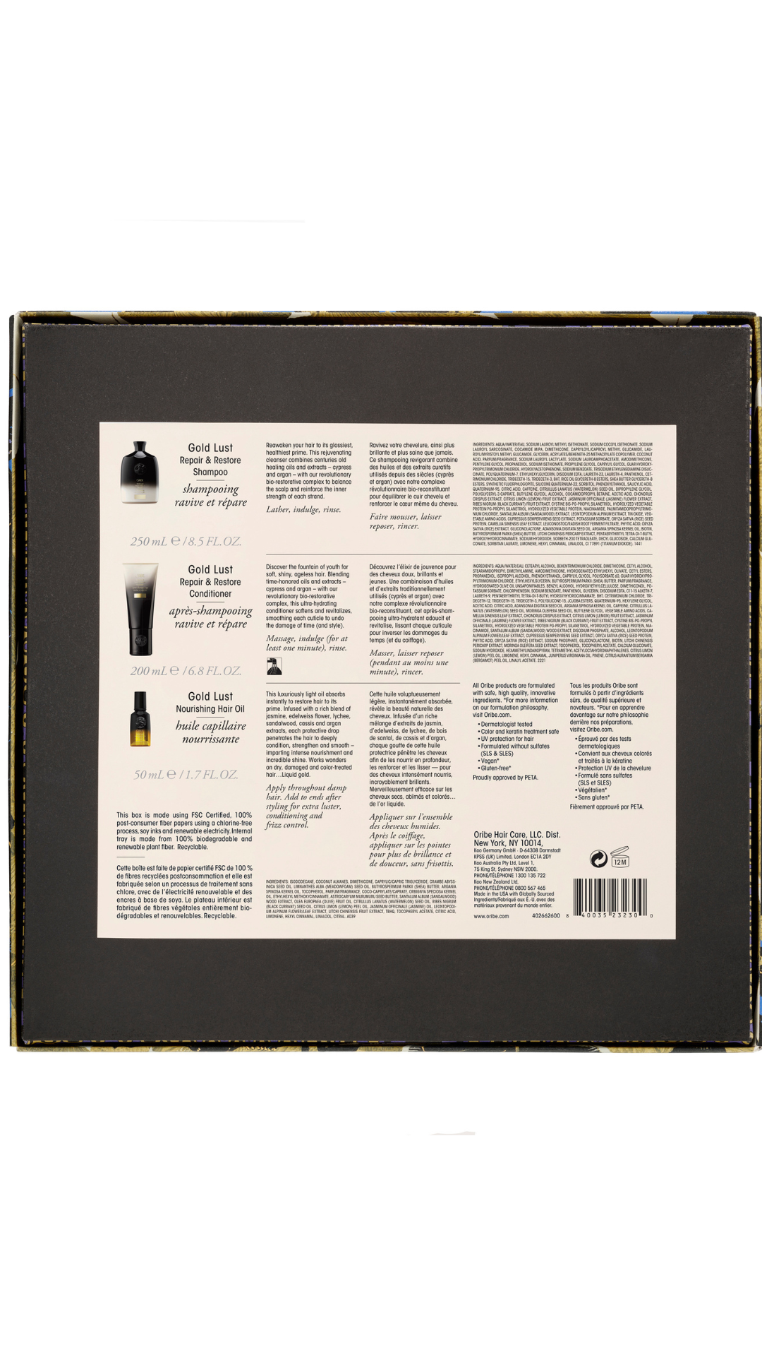 Подарунковий набір Gold Lust Collection, Oribe 