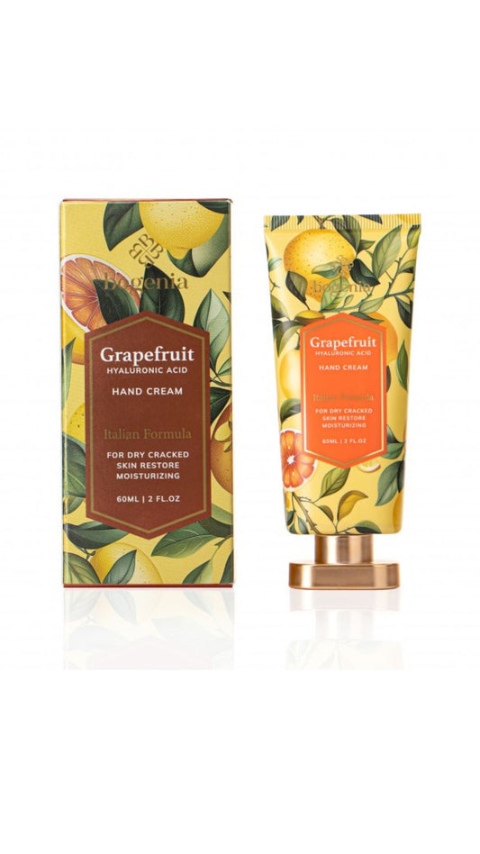 Крем для рук - Грейпфрут + гіалуронова кислота, Bogenia