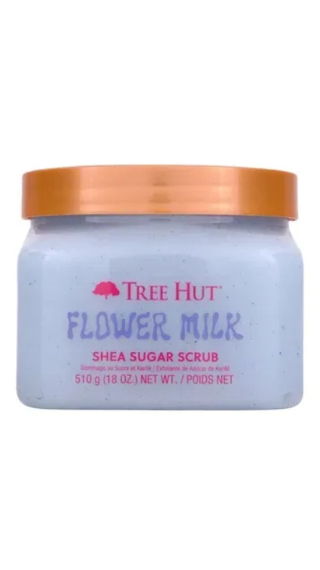 Скраб для тіла Flower Milk Sugar Scrub, Tree Hut