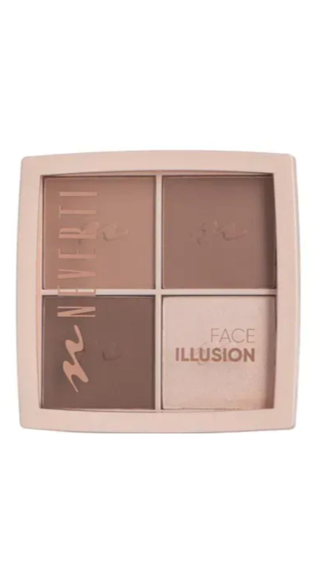 Face Illusion Highlighter Contour Palette, NEVERTI