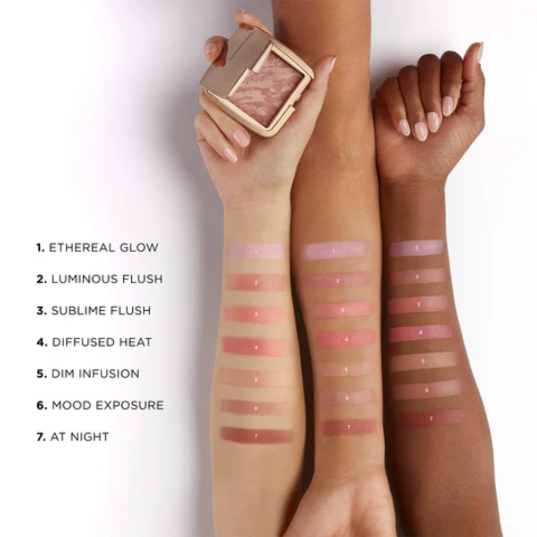 Рум'яна для обличчя Ambient Lighting Blush Diffused Heat, Hourglass