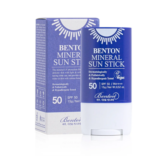 Сонцезахисний стик на мінеральній основі Mineral Sun Stick SPF50+/PA++++,  Benton