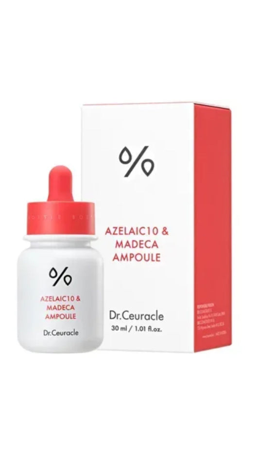 Сироватка з азелаїновою кислотою 10% та мадекасосидом Azelaic 10 & Madeca Ampoule, Dr.Ceuracle