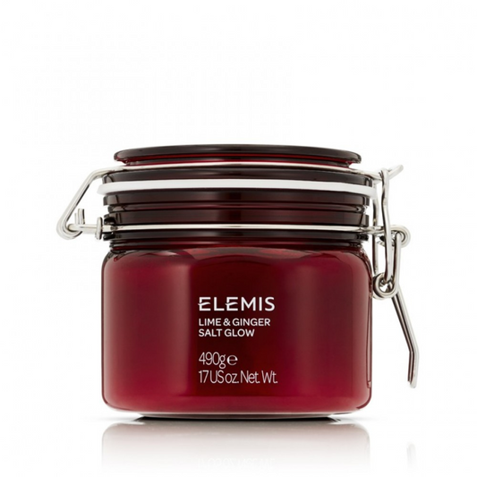 Lime and Ginger Salt Glow - Сольовий скраб для тіла Лайм-Імбир, ELEMIS