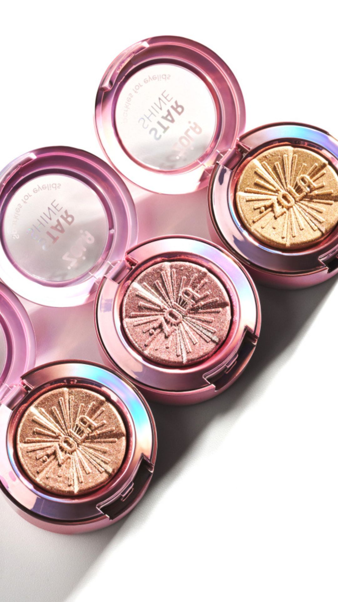 Блискітки для повік STAR SHINE SPARKLE Gold Beige, ZOLA