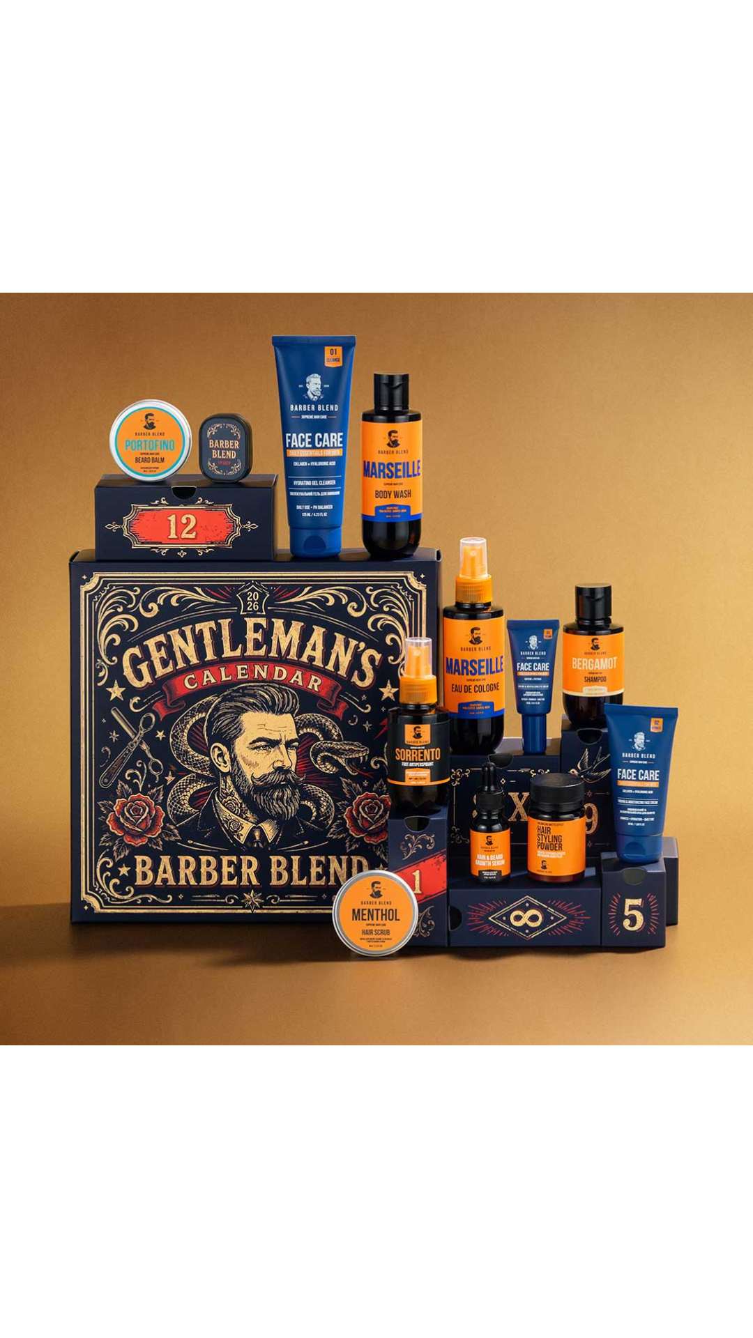 Адвент календар Gentleman’s Calendar, Barber Blend