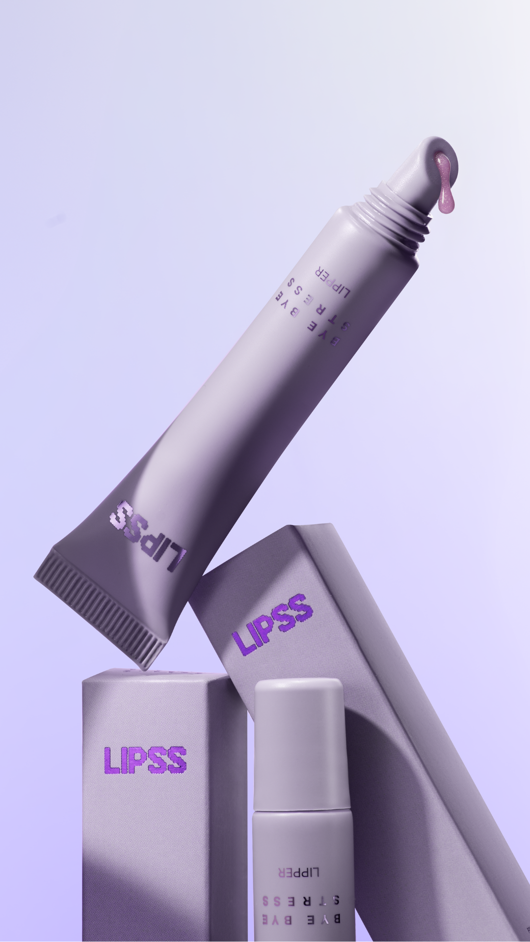 Lipper блиск для губ Bye Bye Stress, LIPSS CARE