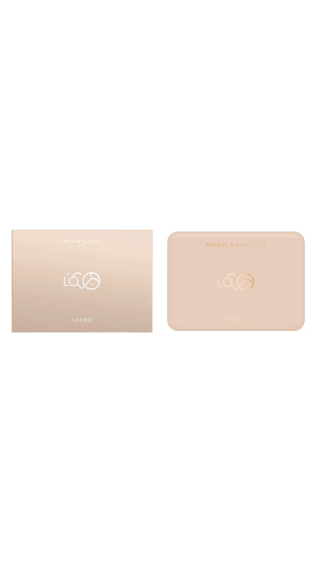 Набір бронзера та рум’ян Bronze & Blush Set 5g, LOVRO 