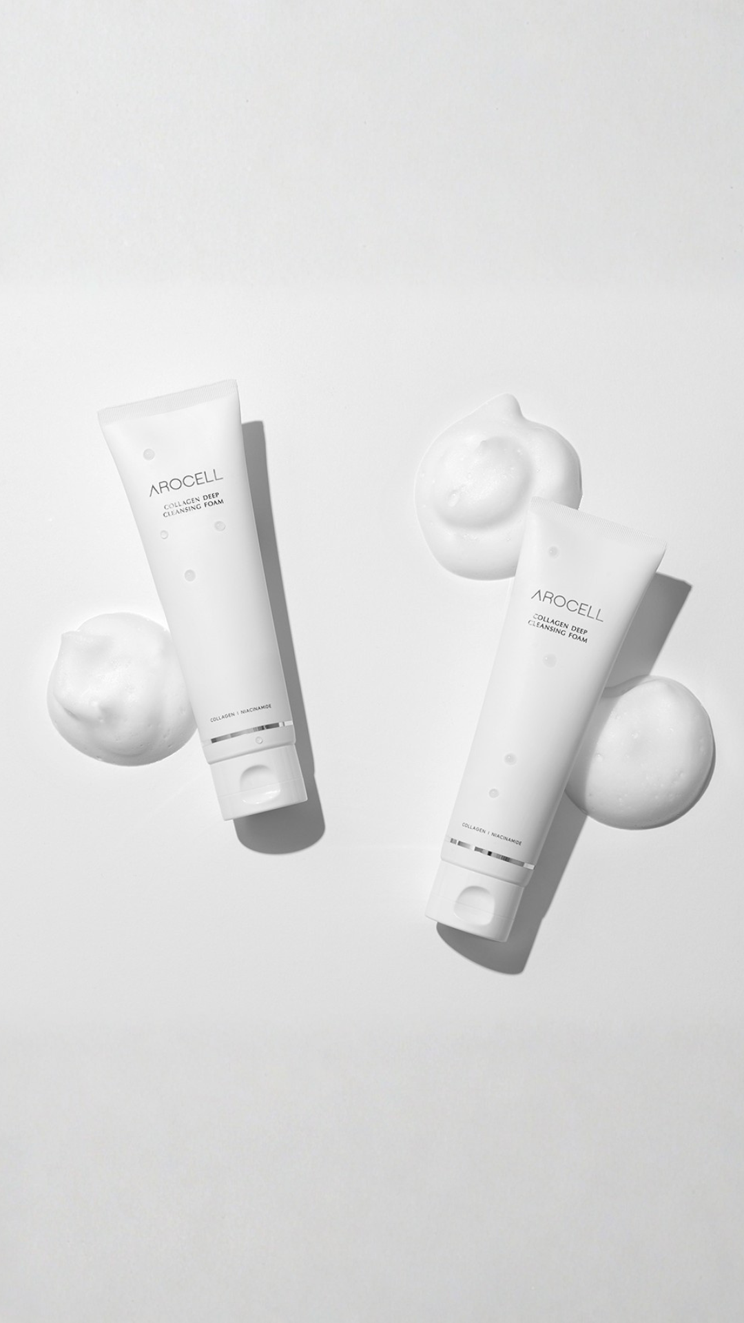 Пінка для глибокого очищення шкіри з колагеном Collagen Deep Cleansing Foam 120ml, Arocell