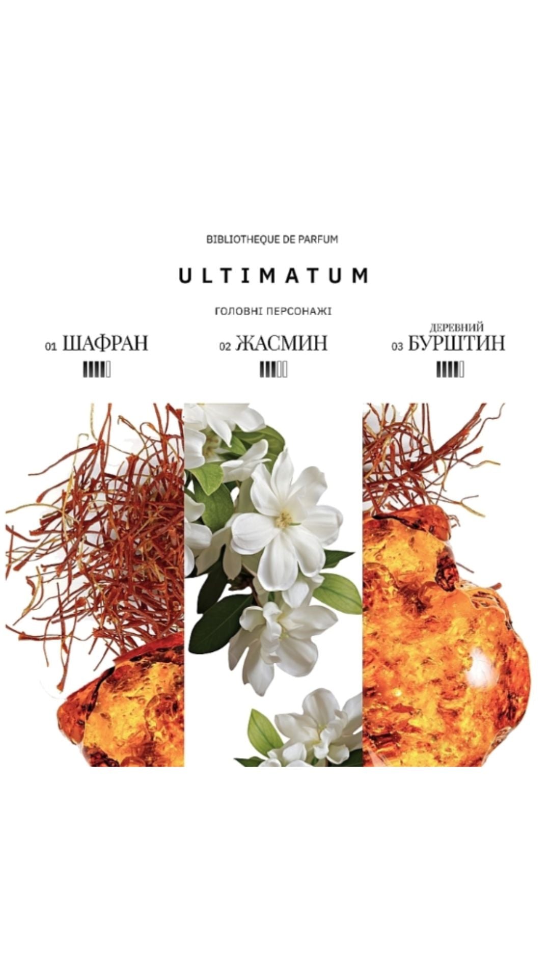 Парфумована вода Ultimatum 100мл, 16мл Bibliotheque de Parfum