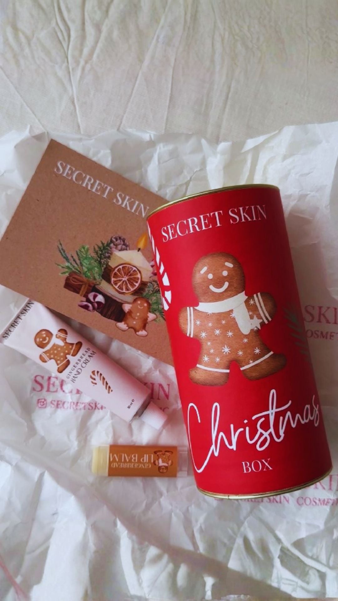 Новорічний набір в тубусі, Secret Skin