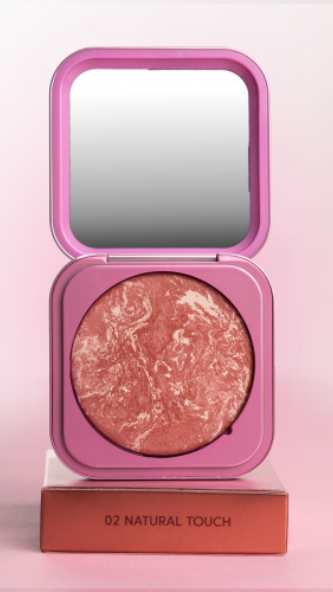 Рум’яна Velvet Blush Glow 02 Природний дотик Natural Touch, ZOLA