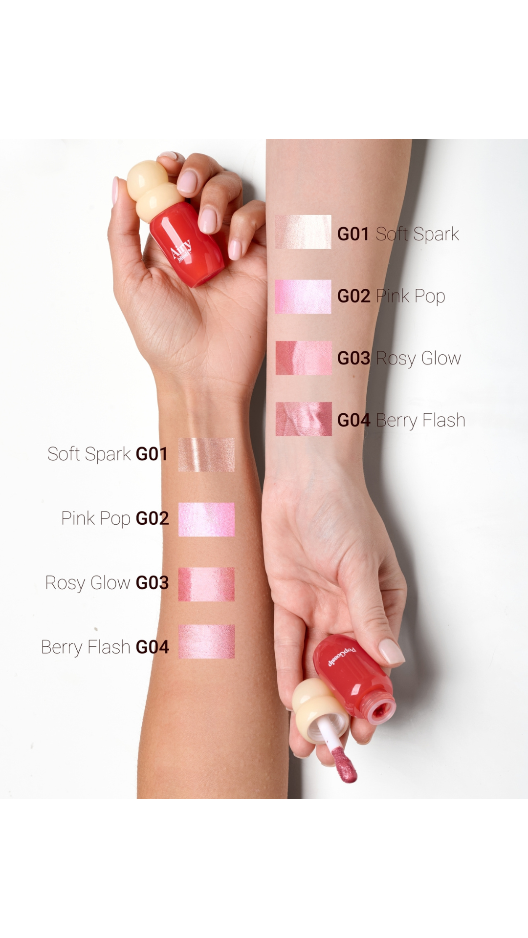 Кремові рум'яна з ефектом сяйва Airy Blush Wow Glow Cream 4,5 ml, Pop Gossip