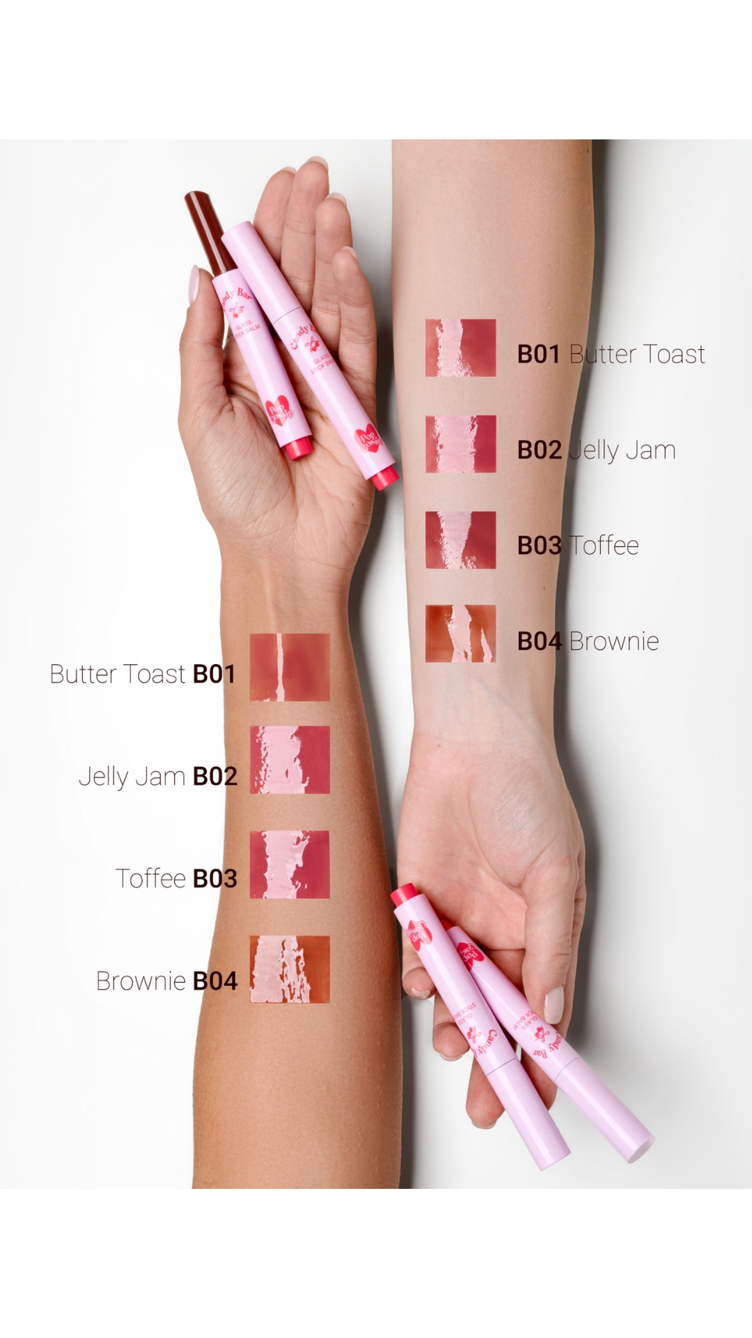 Помада-бальзам для губ Candy Bar Glass Stick Balm 1.6gr, Pop Gossip