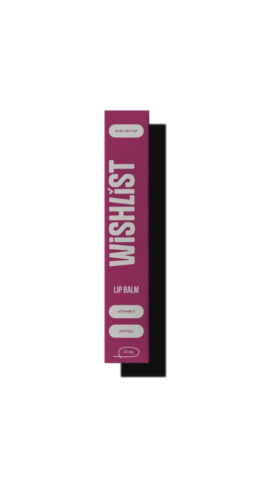 Бальзам-блиск для губ Ruby Nectar Lip Gloss Balm, 10мл + Іграшка-Брелок, WiSHLiST
