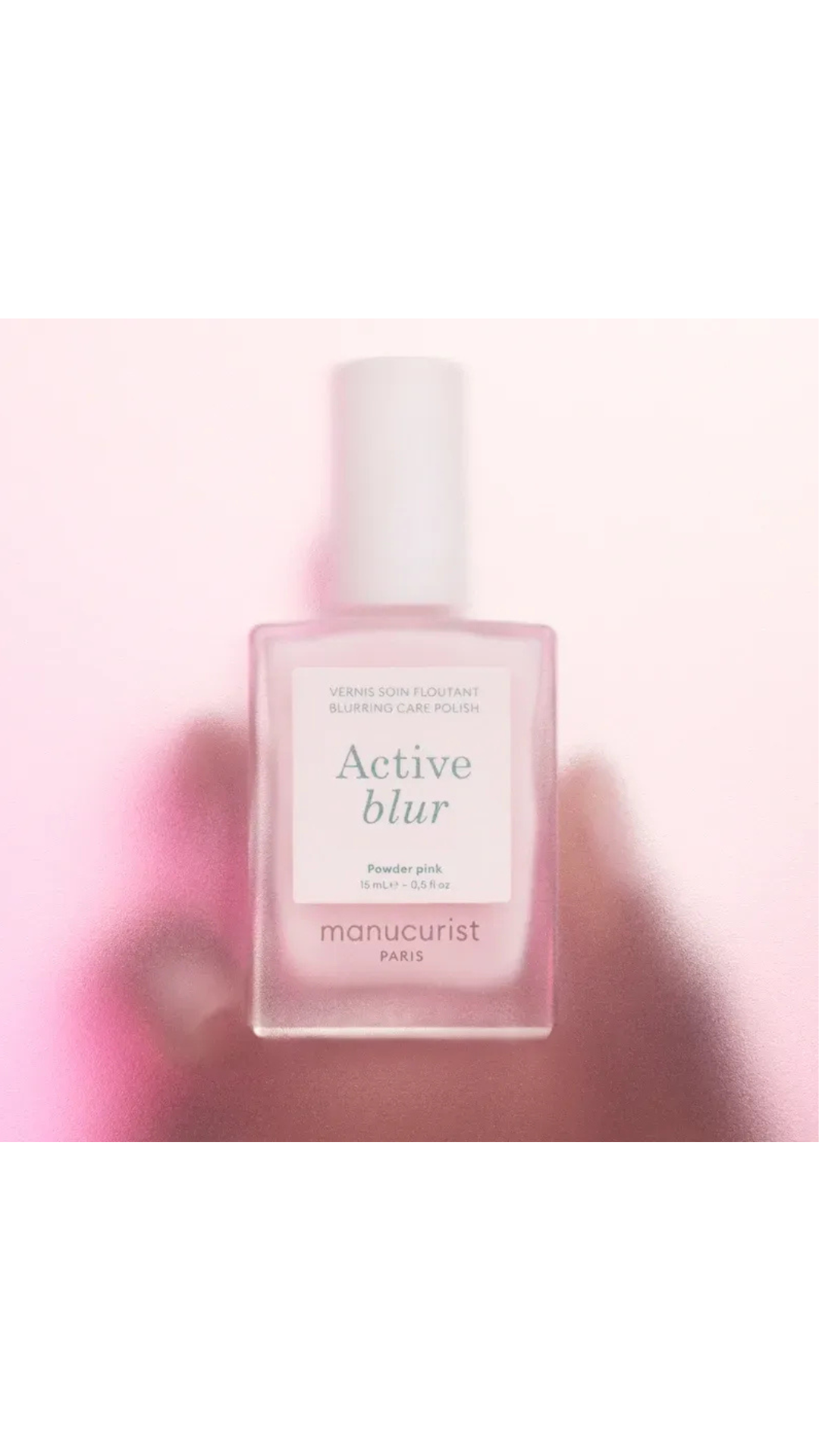 Лак для нігтів з матовим фінішем Active Blur 15ml, Manucurist