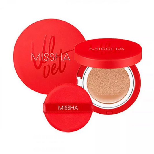 Тональний кушон для обличчя Velvet Finish Cushion, Missha