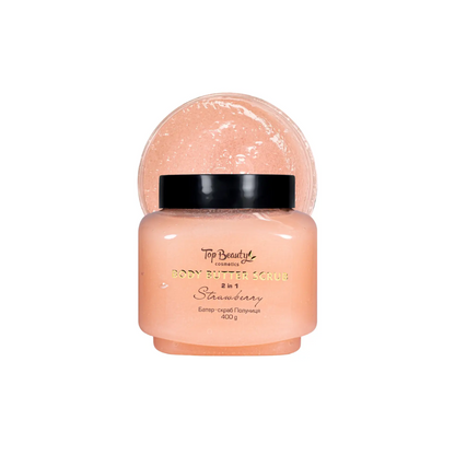 СКРАБ БАТЕР ДЛЯ ТІЛА 2в1 BODY BUTTER SCRUB,  TOP BEAUTY