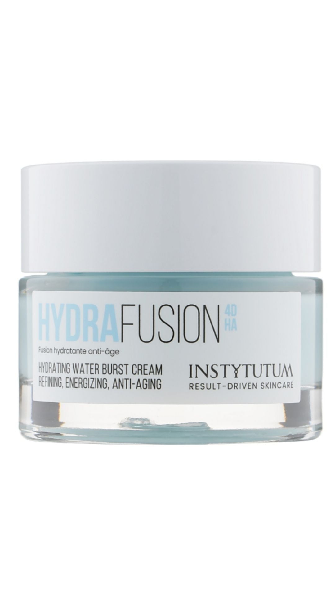 Зволожуючий гель-крем із гіалуроновою кислотою HydraFusion 4D Hydrating Water Burst Cream, Instytutum