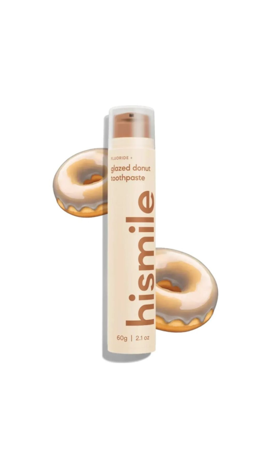 Зубна паста зі смаком глазурованого пончика Hismile Glazed Donut Toothpaste 60g, Hismile 