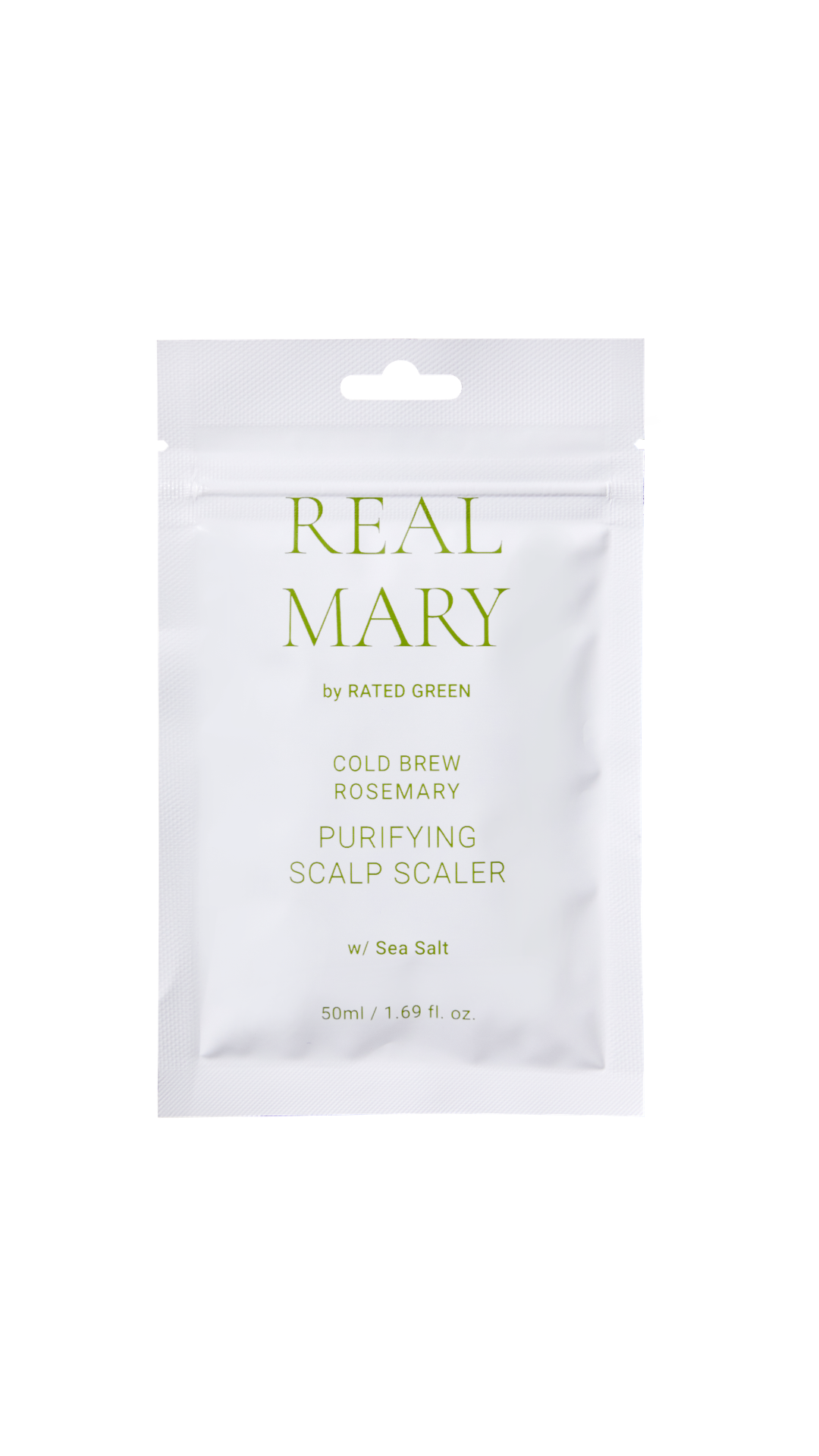 Очищаюча маска для шкіри голови саше Purifyng Scalp Scaler 50 ml, Rated Green