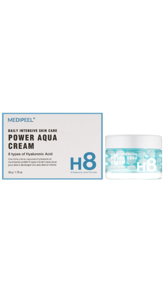 Зволожувальний крем у кульках для інтенсивного зволоження шкіри Power Aqua Cream, Medi Peel