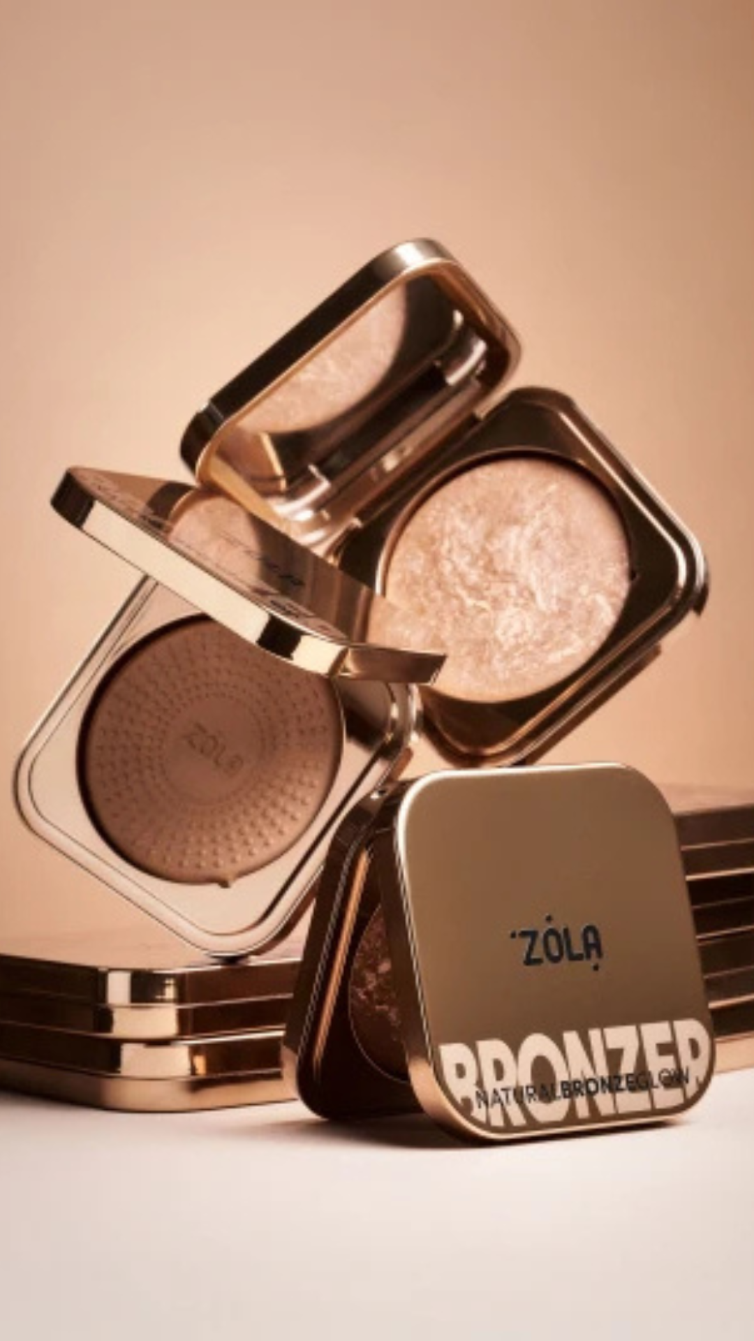 Бронзер Natural Bronze Glow 03 Нюдова бронза Nude Bronze, ZOLA