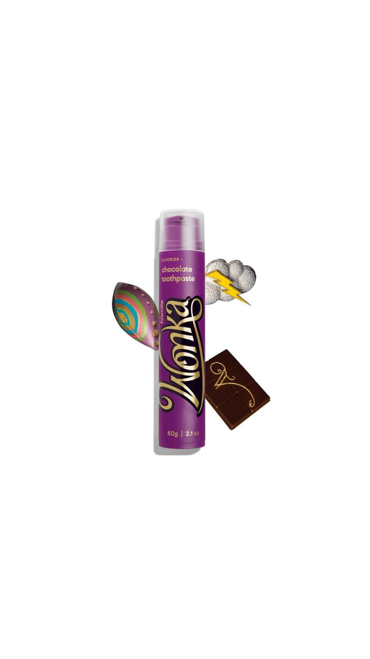 Зубна паста зі смаком шоколаду hismile Wonka Chocolate Toothpaste 60g