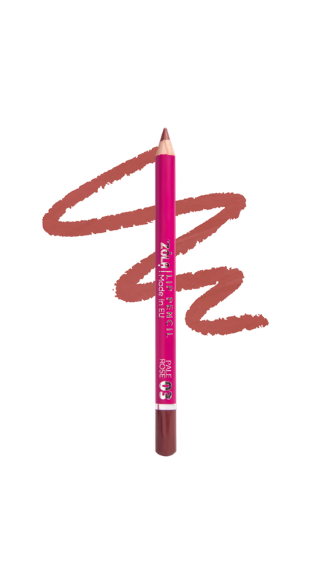 Олівець для губ у 7 відтінках Lip Pencil, ZOLA
