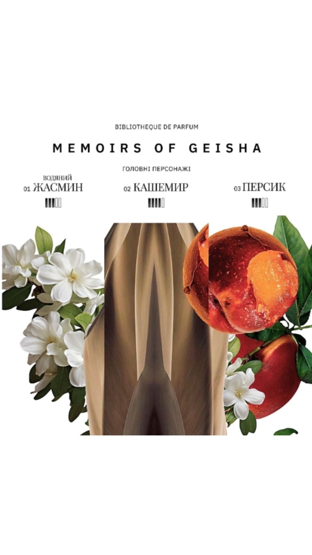 Парфумована вода жіноча Memoirs Of Geisha 100мл, Bibliotheque de Parfum