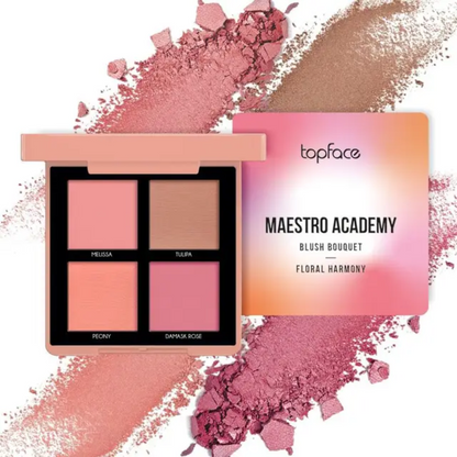 Набір рум'ян  "Maestro Academy Blush Bouquet", TopFace