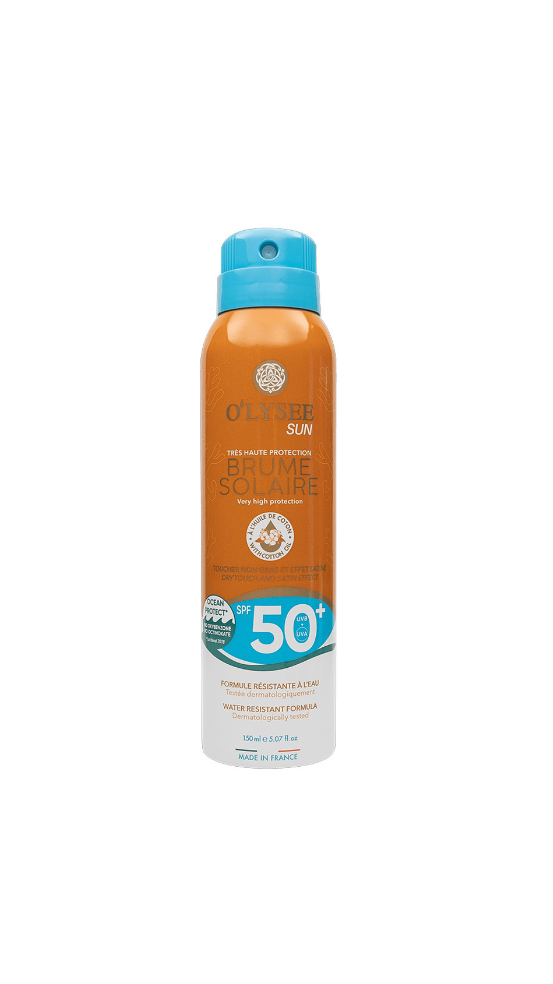 Сонцезахисний спрей Sun Mist SPF50+ 150ml, O’LYSEE