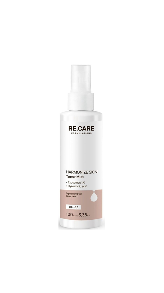 Гармонізуючий тонер-міст Harmonize Skin Toner Mist 100ml, Recare
