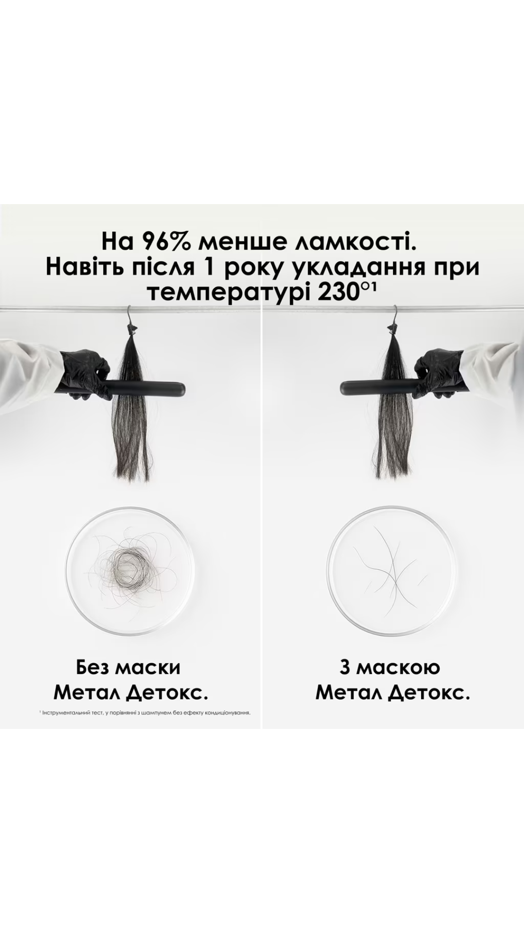 Маска для запобігання металевим накопиченням у волоссі після фарбування та освітлення 250ml Serie Expert Metal Detox Mask, L'Oreal Professionnel