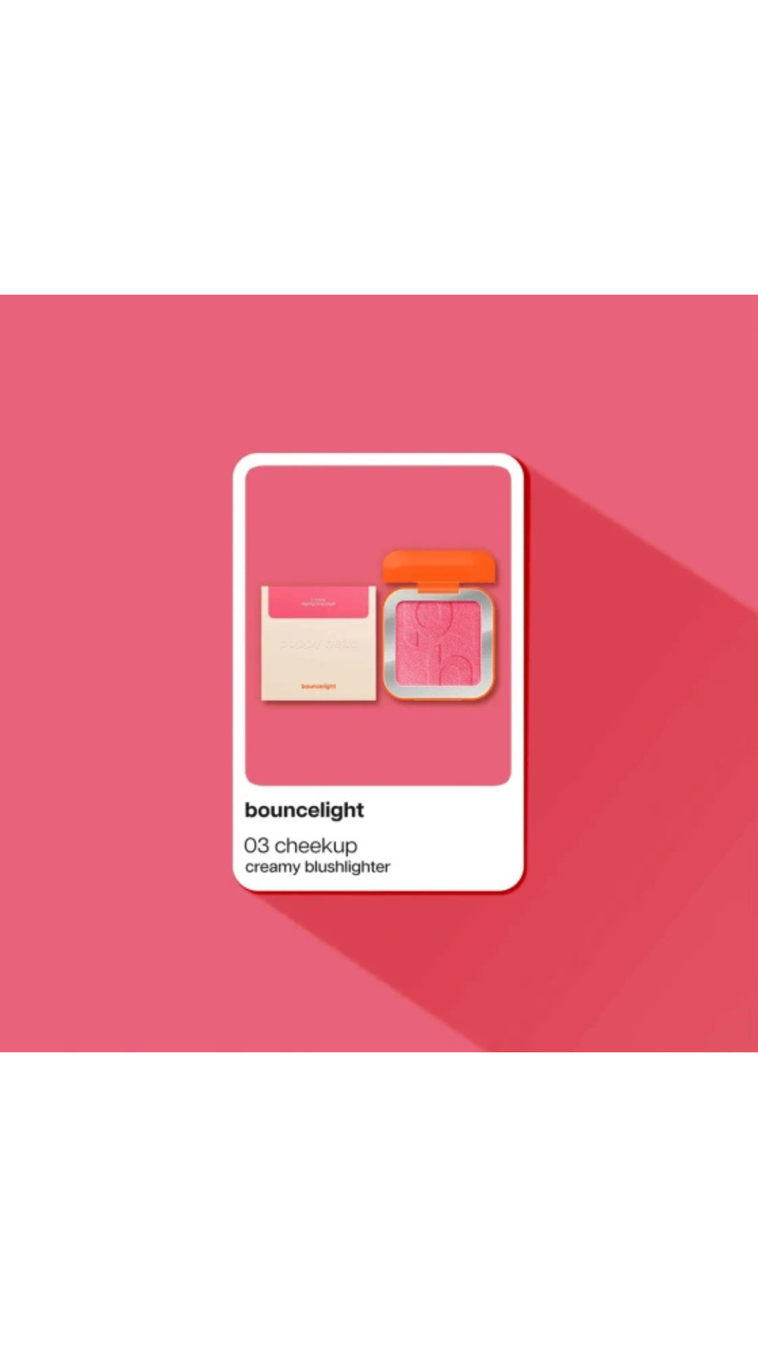 Багатофункціональний кремовий хайлайтер для обличчя Bouncelight 3.1g, POPPY HEAD 03