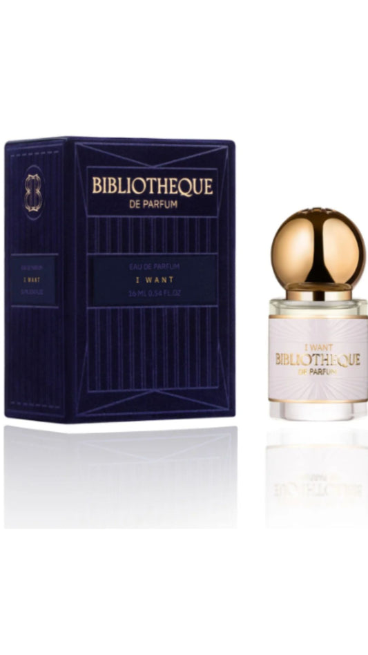 Парфумована вода жіноча  I Want, 16 мл, Bibliotheque de Parfum