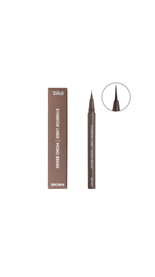 Лайнер для брів з моно-пензлем, ZOLA