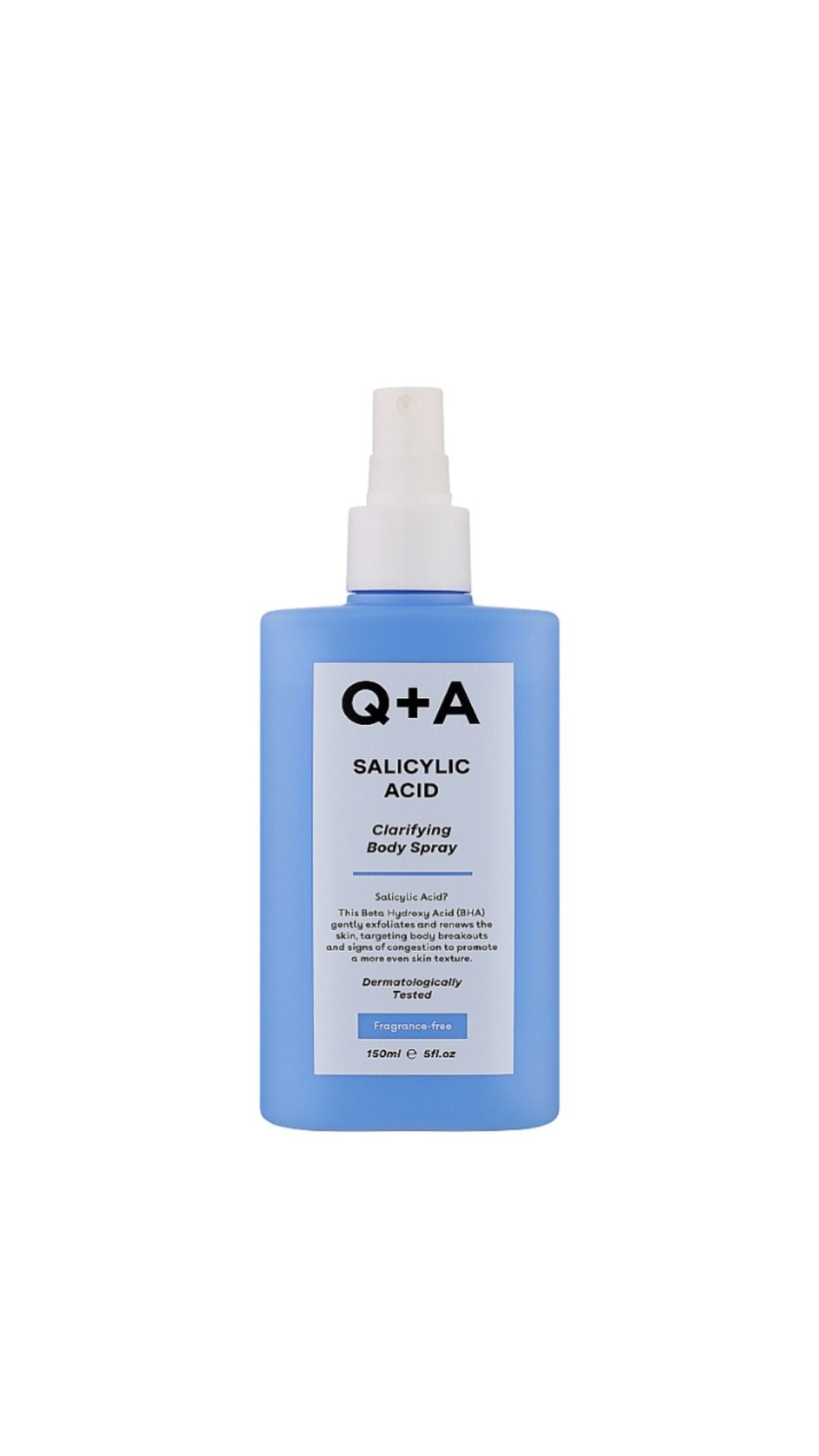 Очищувальний спрей для тіла із саліциловою кислотою Salicylic Acid Spray, Q+A
