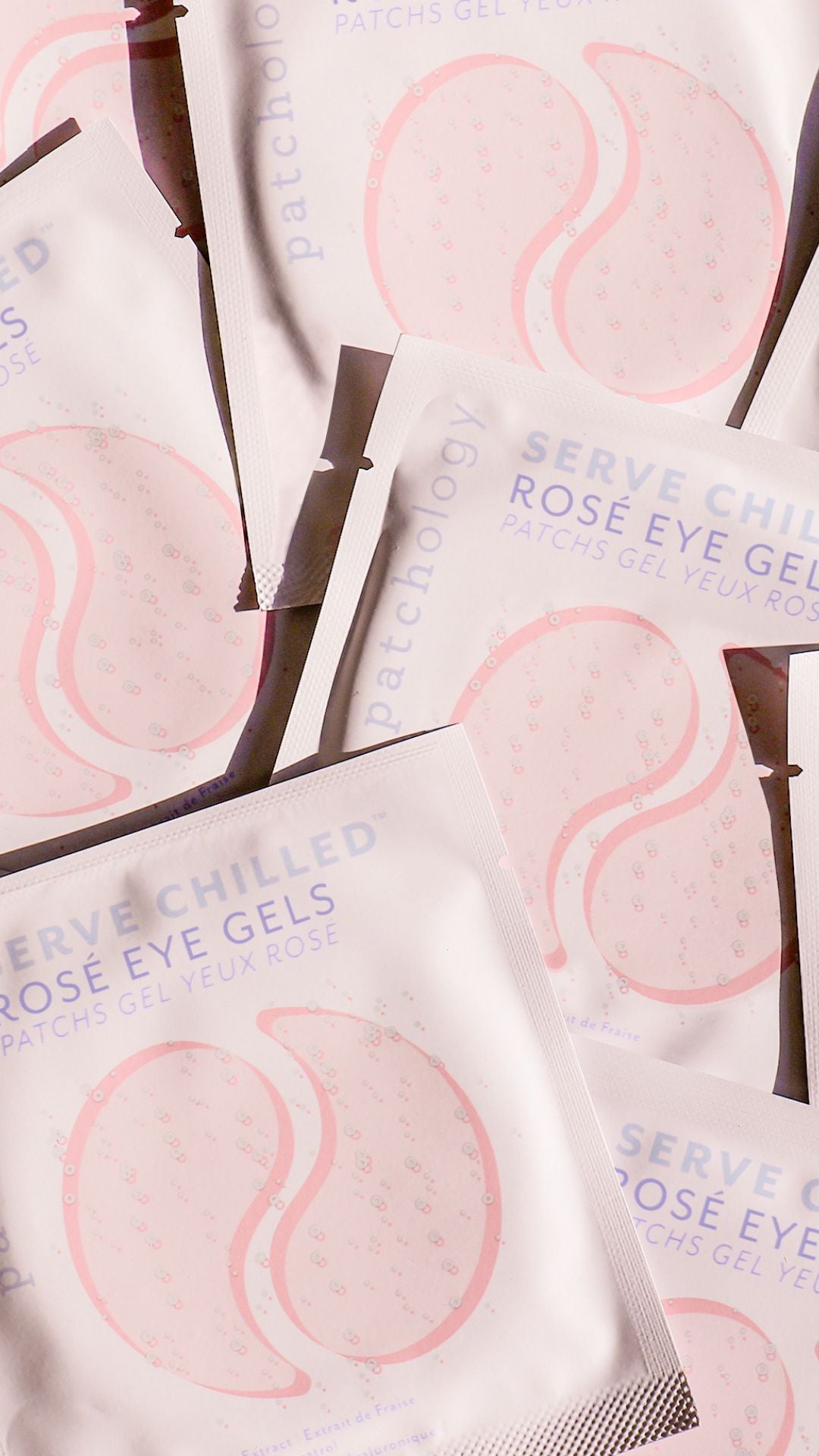 Освіжаючі патчі з екстрактом троянди Rosé Eye Gel, 1 пара, Patchology