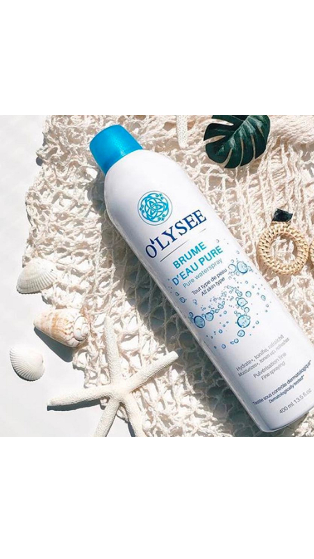 Освіжаючий міст-спрей для обличчя та тіла Brume D’Eau Pure Beauty Waterspray 150ml,O’LYSEE