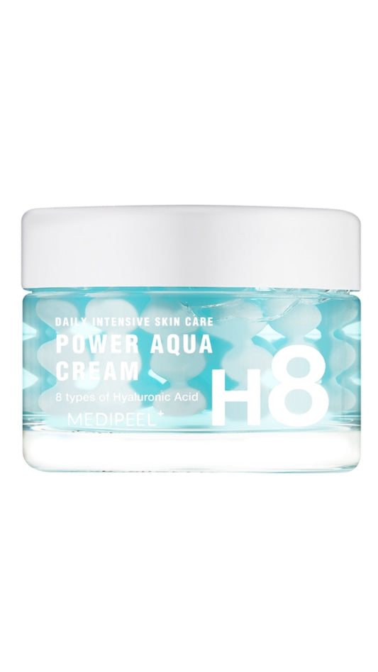 Зволожувальний крем у кульках для інтенсивного зволоження шкіри Power Aqua Cream, Medi Peel